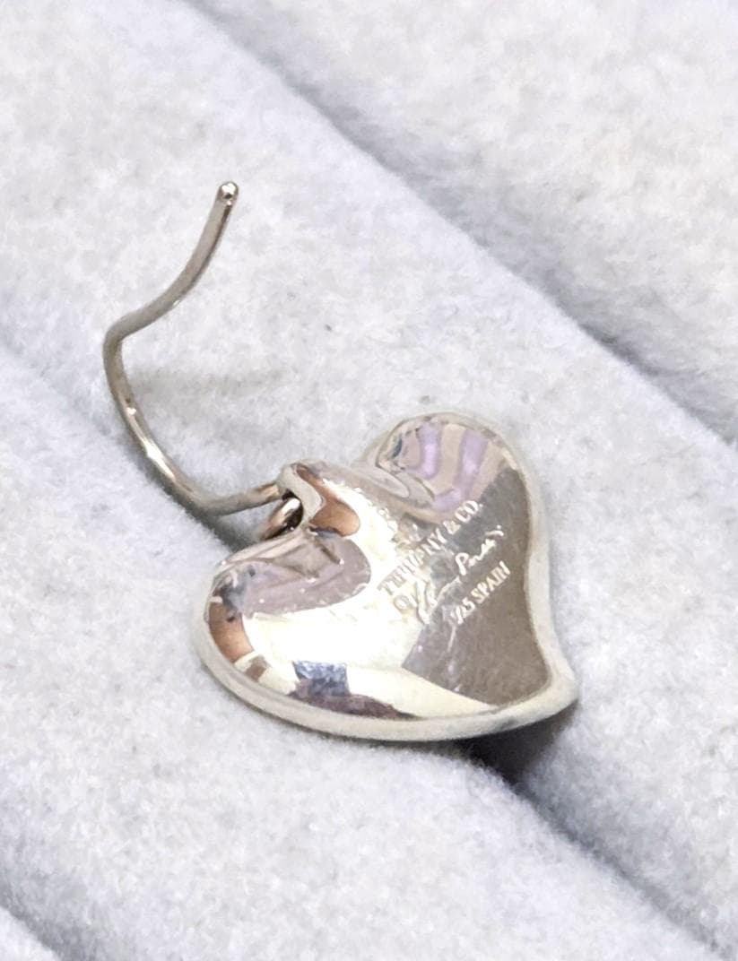 ティファニー　エルサペレッティ　フルハート　SV925ピアス　片耳用　42813