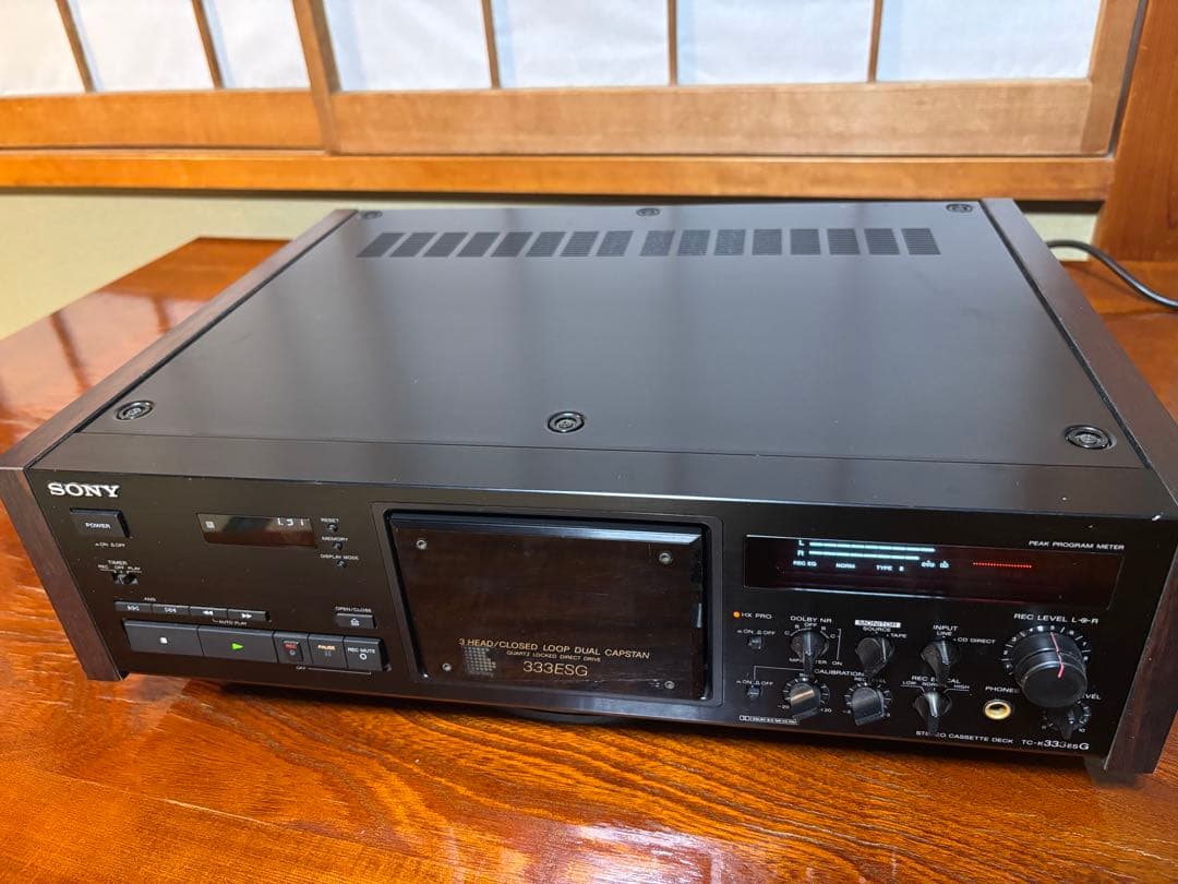 SONY TC-K333ESG カセットデッキ