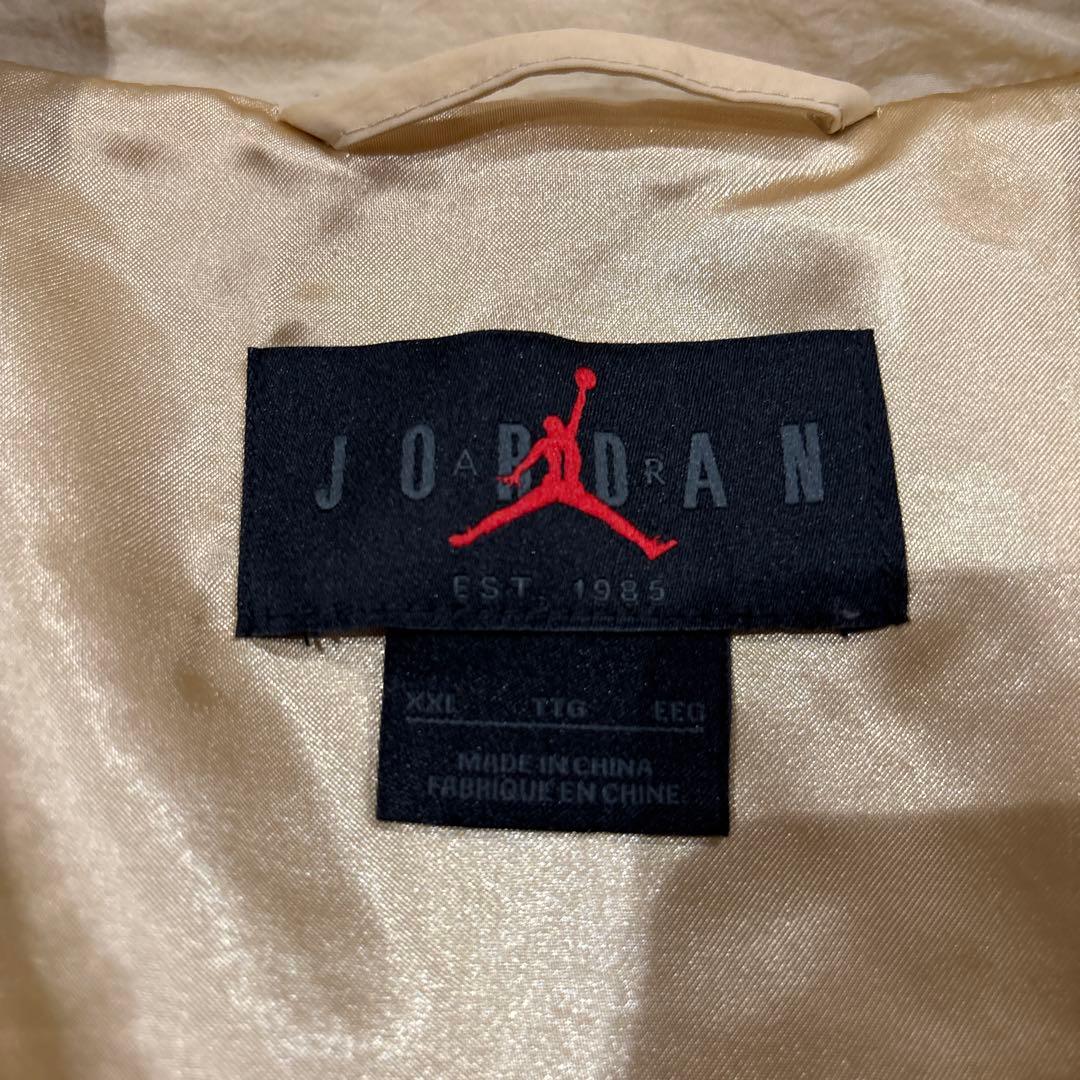 Jordan ナイロンジャケット XXL イエロー/グレー