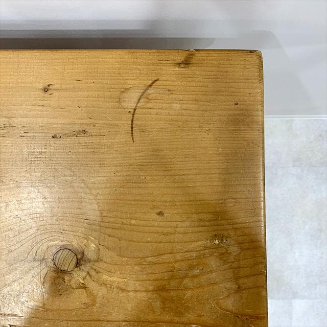 ペニーワイズオールドパインサイドキャビネット（右開き）