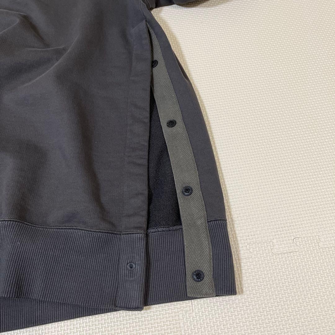 sacai スウェット トレーナー チャコールグレー サイズ2