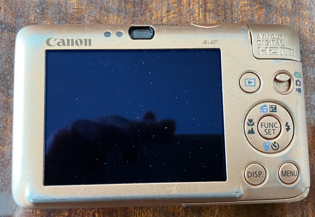 キヤノン　Canon IXY DIGITAL 210 IS ゴールド　現状品
