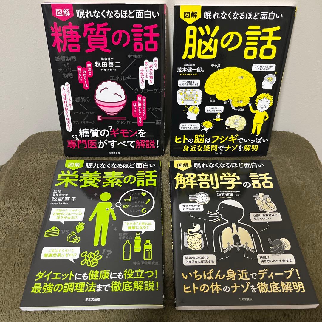 眠れなくなるほど面白い　たんぱく質の話　28冊