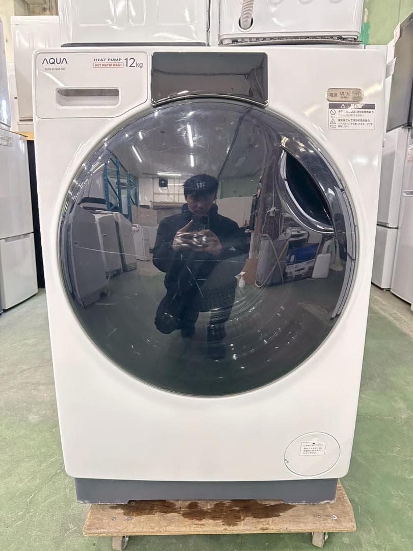 大阪送料無料★3か月保障★アクア★2021年★AQW-D12M★IS-840