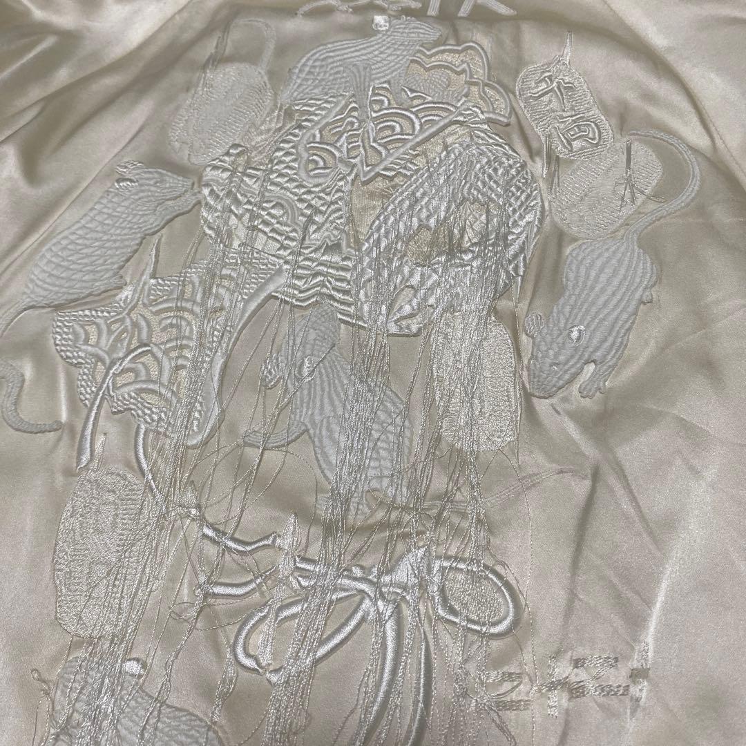 noir kei ninomiya シルクスカジャン　リバーシブル