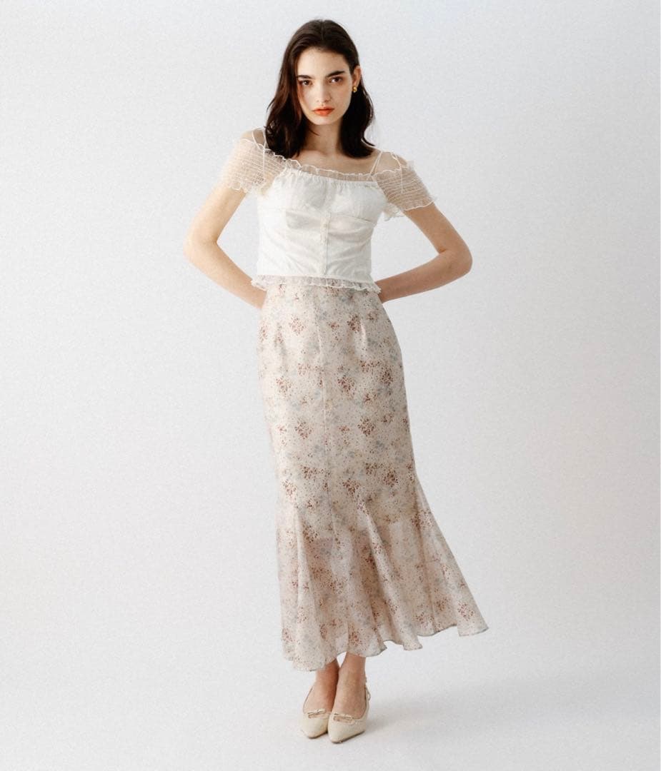 DEICY ｍａｎｙｗａｙフルールレーストップス