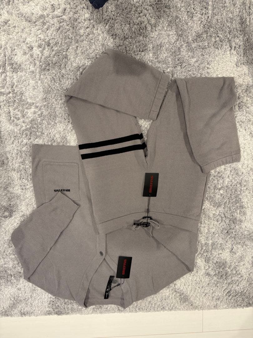 ブリーフィング　BRIEFING セットアップ　M パンツ、ハーフパンツセット