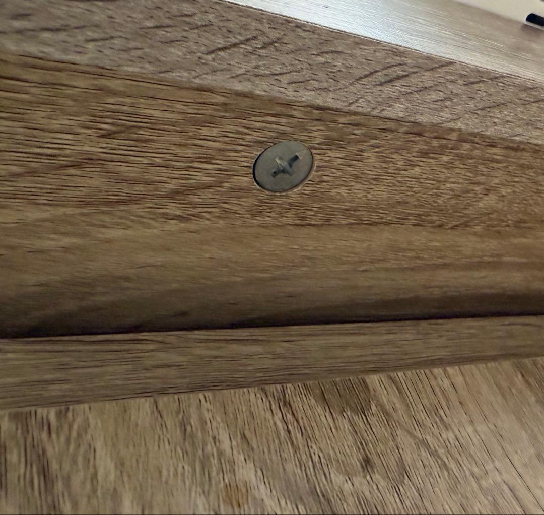 LOWYA [幅83] キッチンカウンター ミドルタイプ スライド収納付き