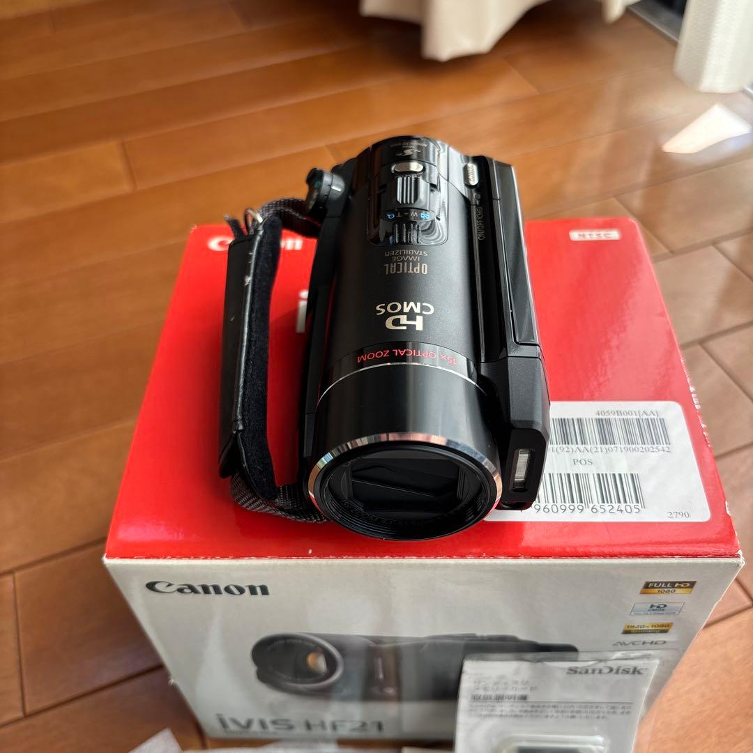 ★最終価格★ 美品【Canon】iVIS-HF21 HD+大容量バッテリーパック
