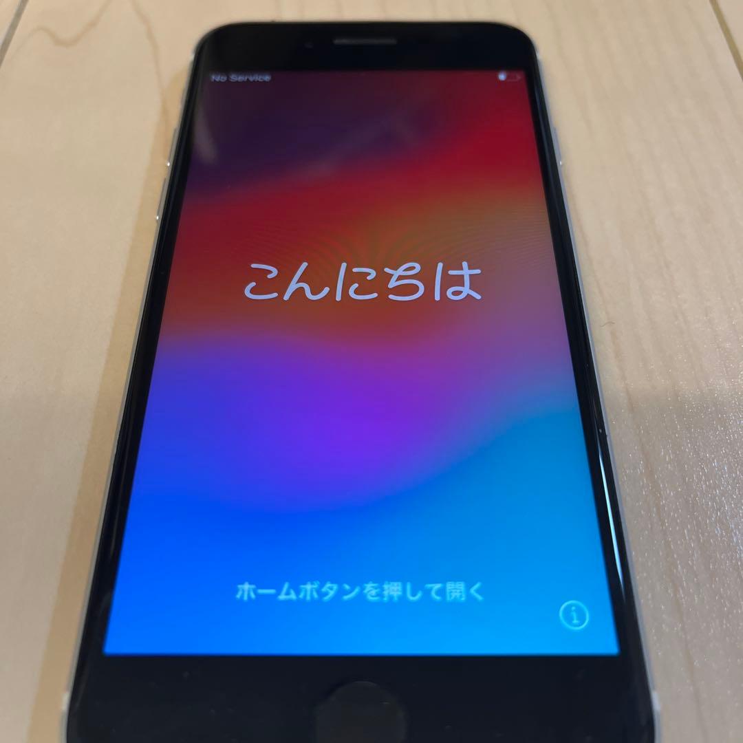 Apple iPhone SE (第2世代) ホワイト 本体　純正ステッカー付き