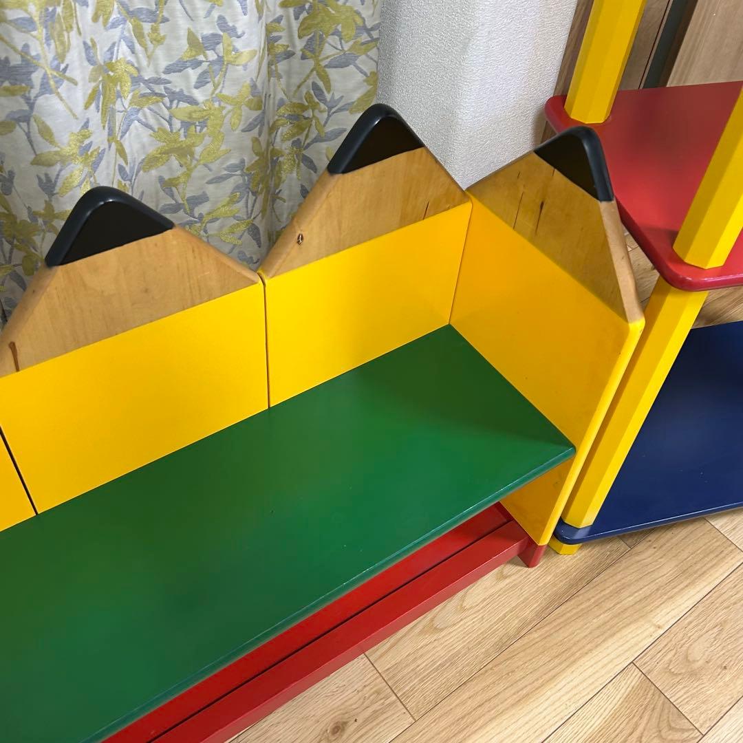 ピエール・サラ風　ペンシルシェルフ　2個セット　鉛筆　子供部屋　キッズスペース