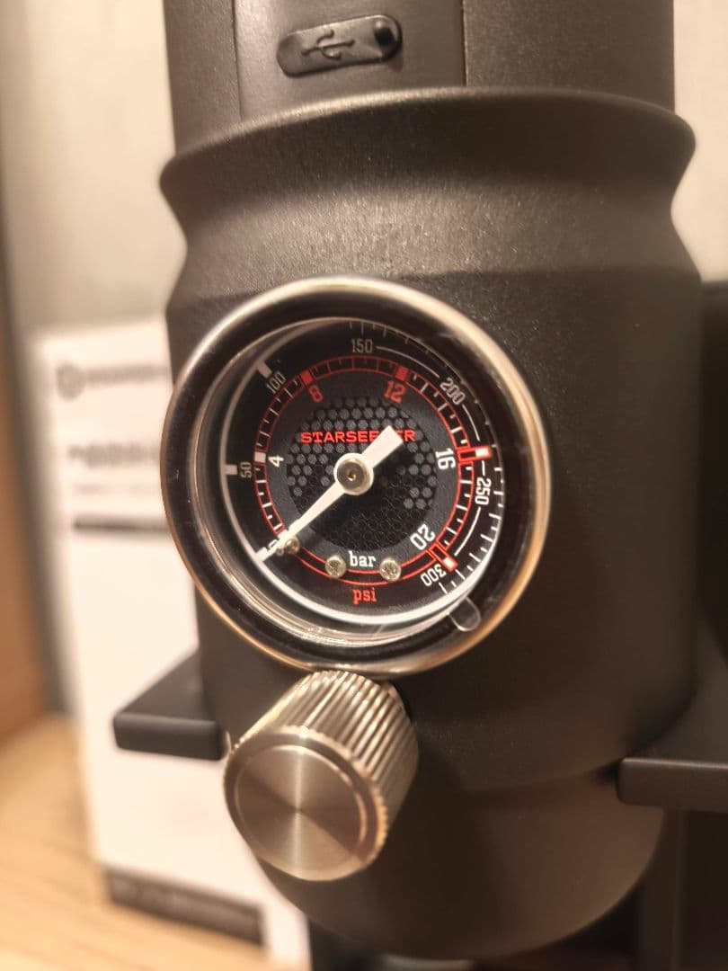 試運転のみSTARSEEKER Super58 電動エスプレッソマシン調節ねじ