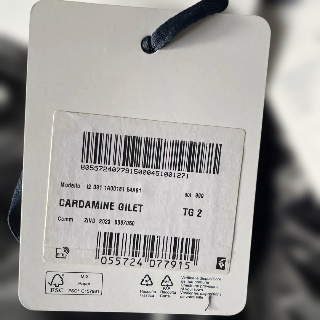 MONCLER CARDAMINE GILET ダウンベスト サイズ2 ブラック