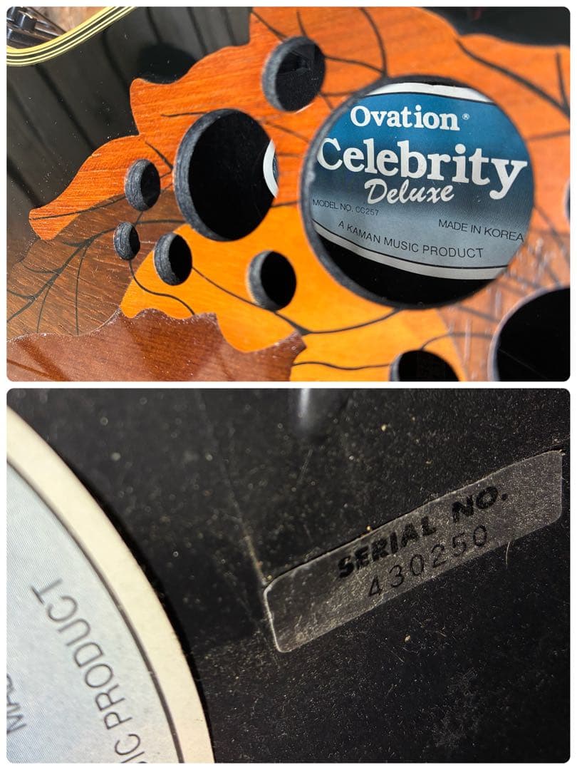 0628 Ovation Celebrity Delux CC257 エレアコ