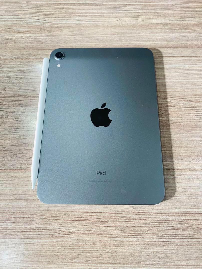 iPad mini 第6世代 スペースグレー , ★Apple Pencil付き