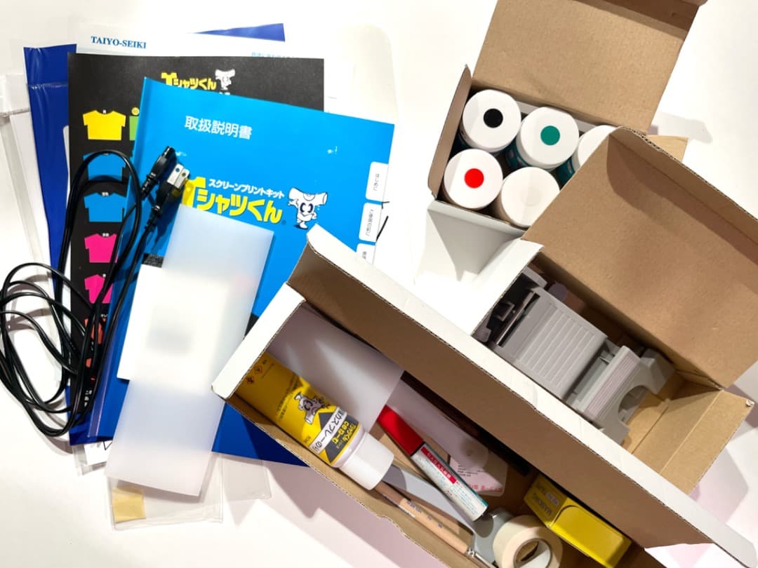 動作確認済み Tシャツくん ブラック シルクスクリーン