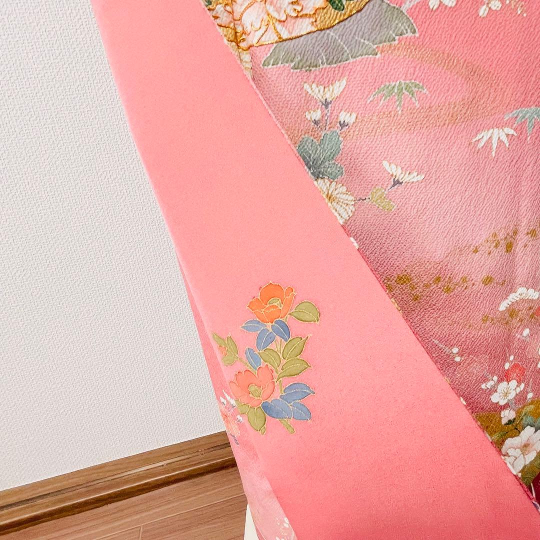 伊勢丹百貨店扱い 4点 フルセット 訪問着 入学式 卒業式 入園式 春 秋 冬