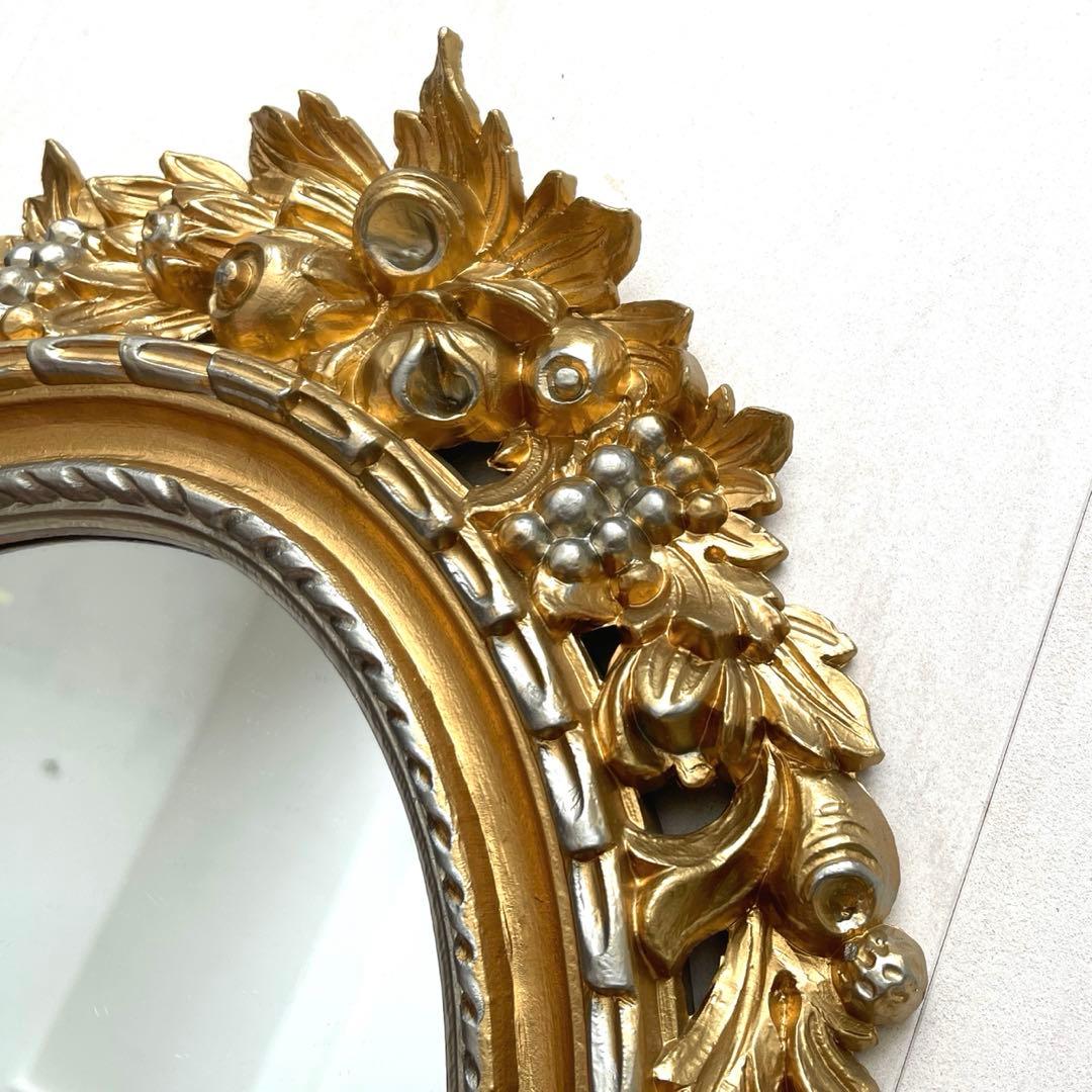 ⭐︎美品⭐︎イタリア製 アンティーク調 ウォールミラー