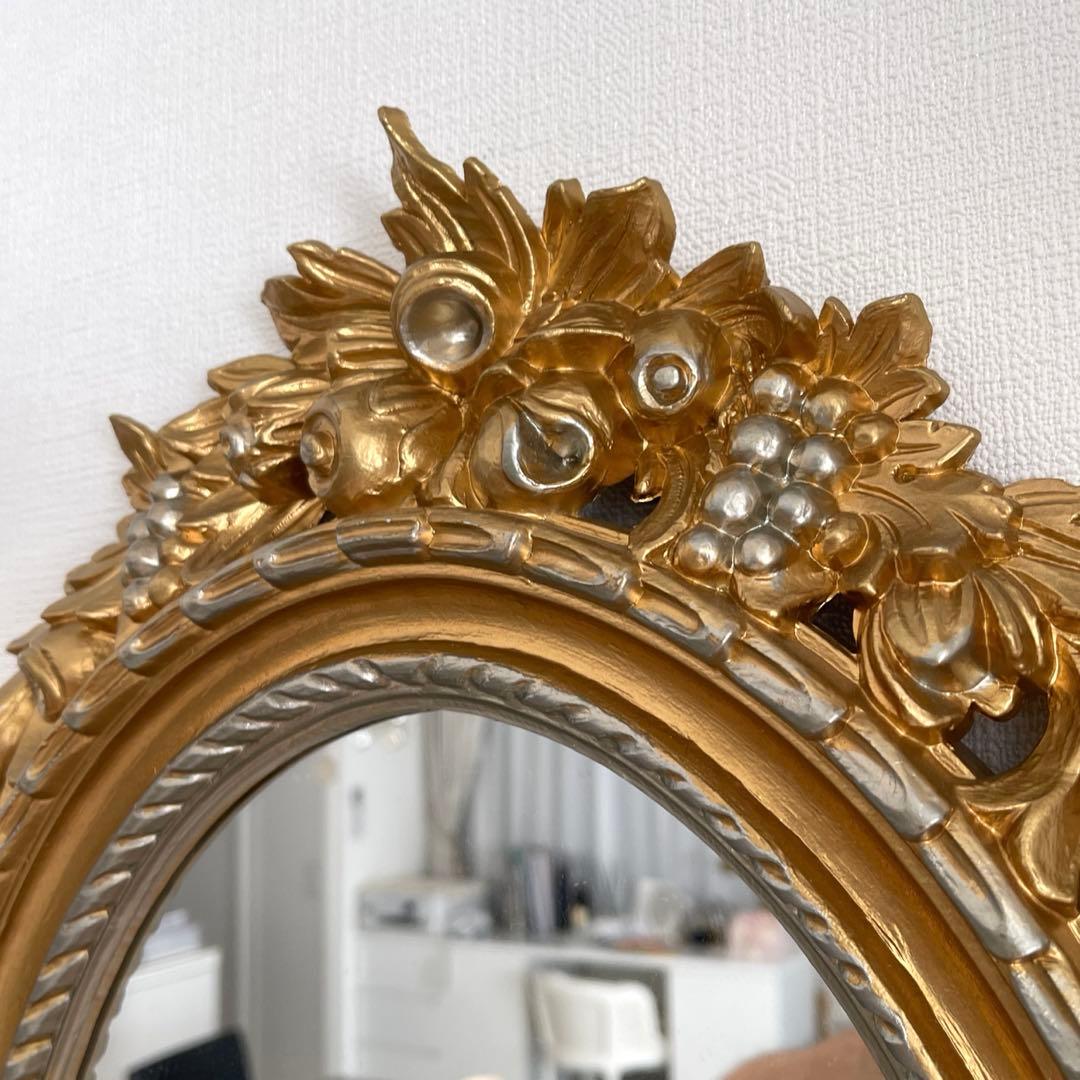 ⭐︎美品⭐︎イタリア製 アンティーク調 ウォールミラー