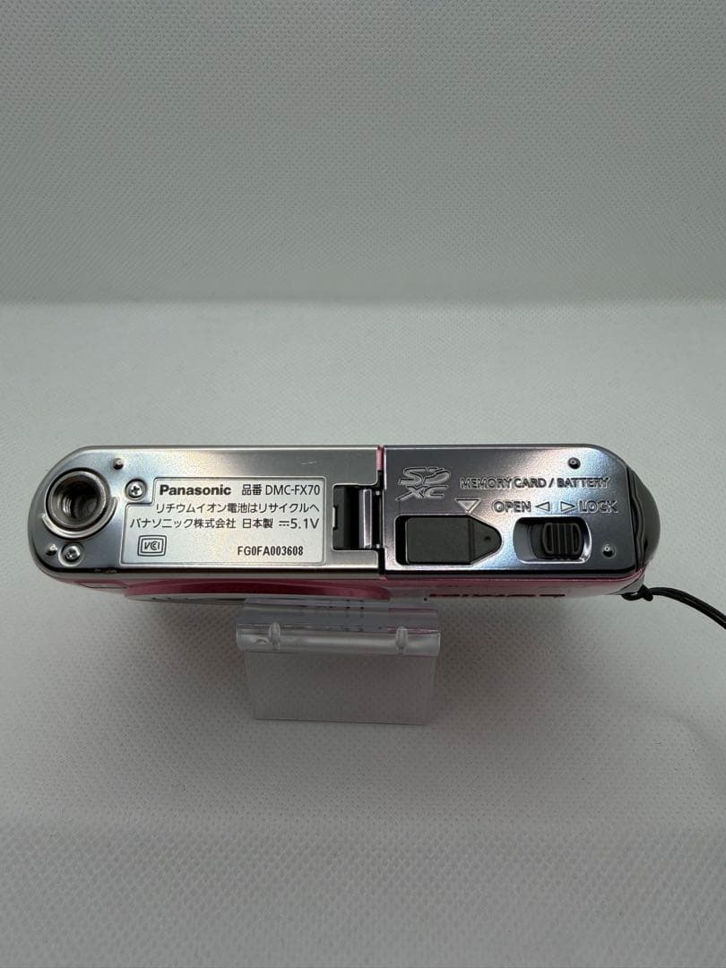 Panasonic DMC FX70 人気色ピンク　デジカメ