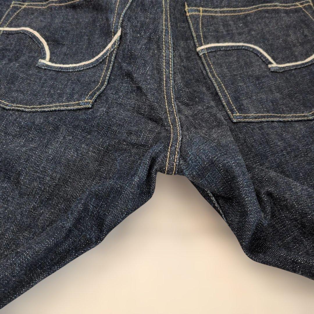 鬼デニム ONIDENIM セルビッジ 濃紺 日本製　W34