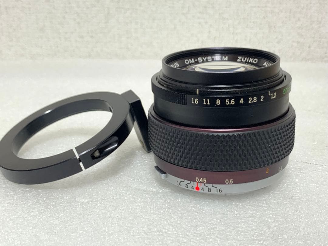 レンズ(単焦点) OLYMPUS om system zuiko 50mm 1.2