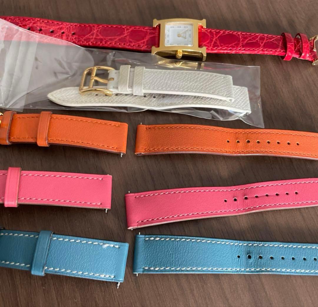 エイチウォッチ　交換用ベルト付き