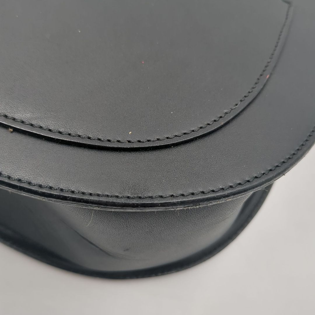 極美品 SOMES ソメス サドルバッグ ショルダーバッグ 金具 レザー