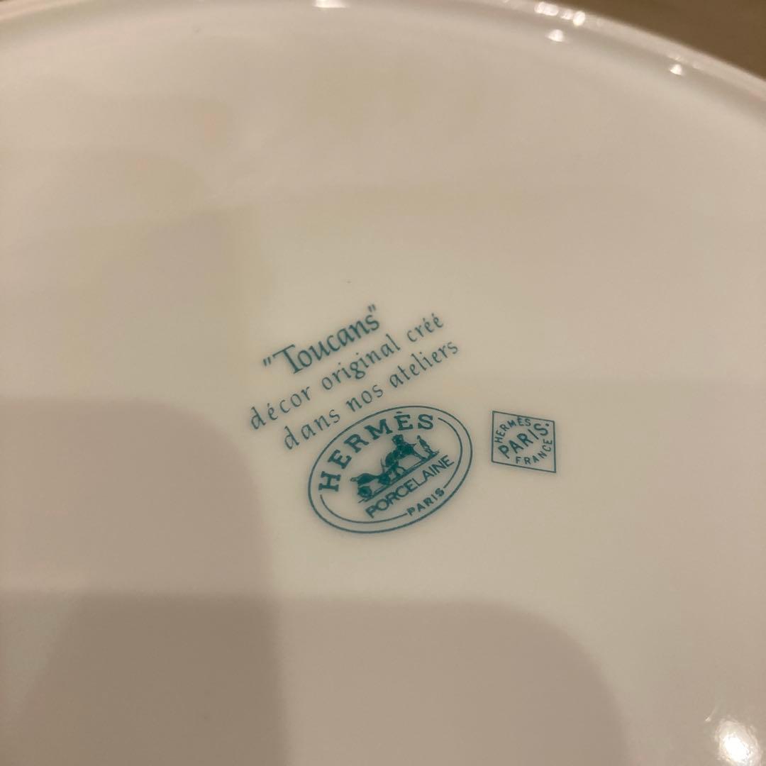エルメス　トゥーカン　プレート　アンティーク