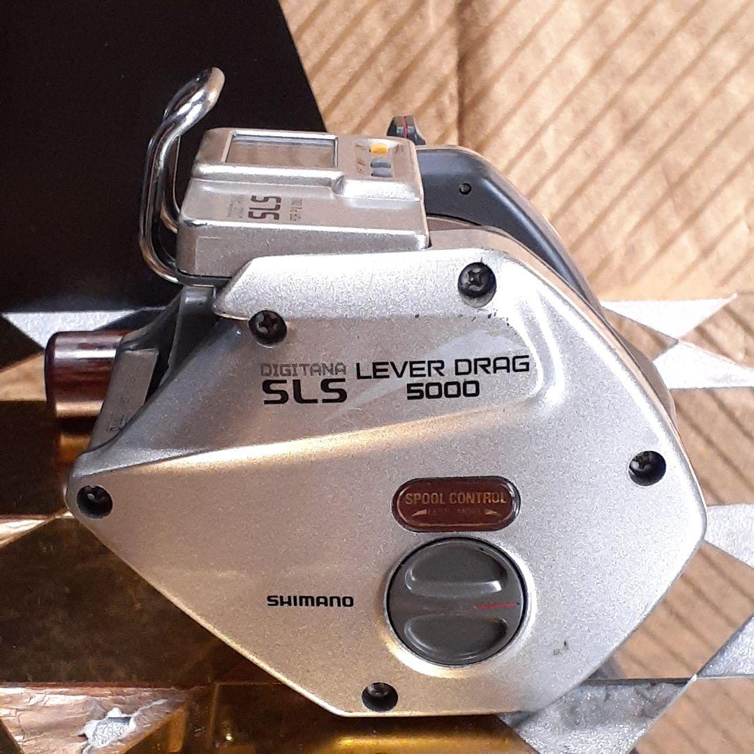 シマノ デジタナ SLS レバードラグ 5000 ベイトリール 船用 美品