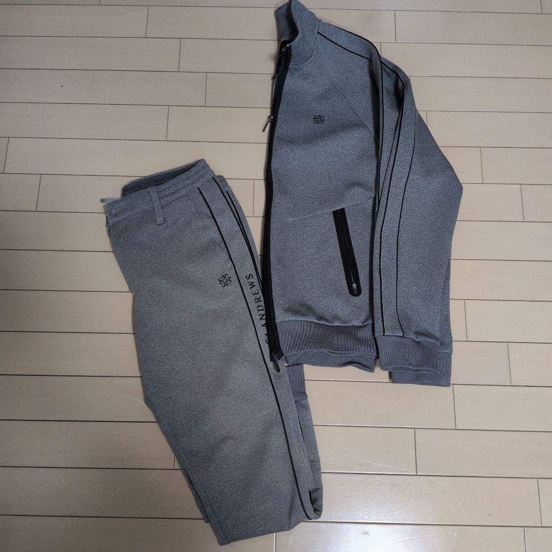【タイムセール1/30 22時まで】St ANDREWS　セットアップ　グレー