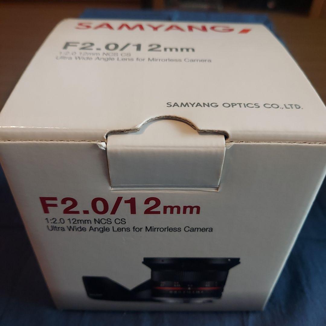 SAMYANG F2.0/12mm 超広角レンズ　Kenkoのソフトフィルター