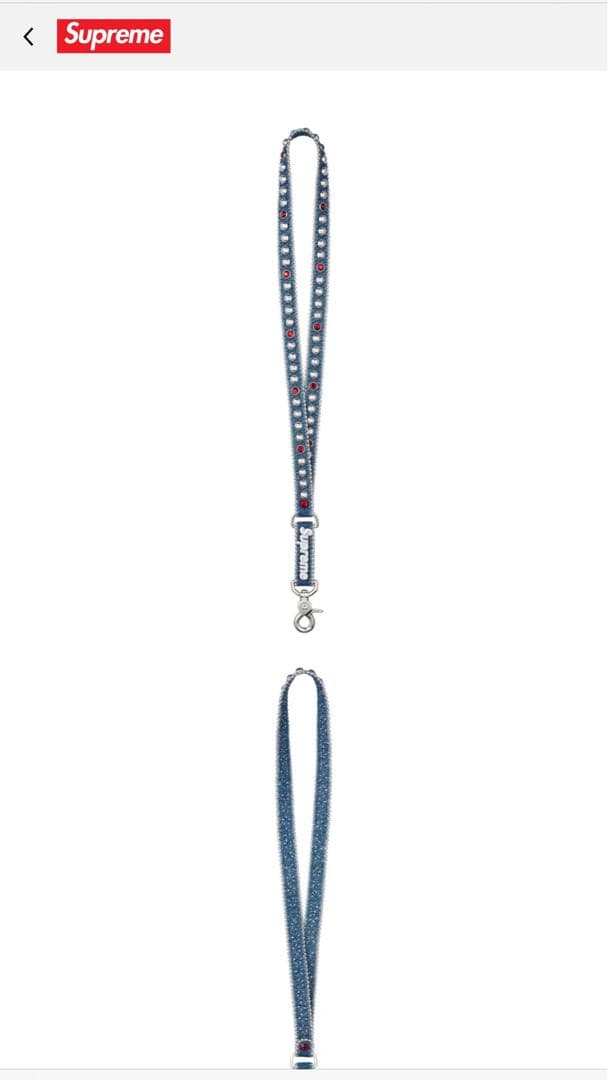 小物 Supreme x b.b. Simon Denim Lanyard