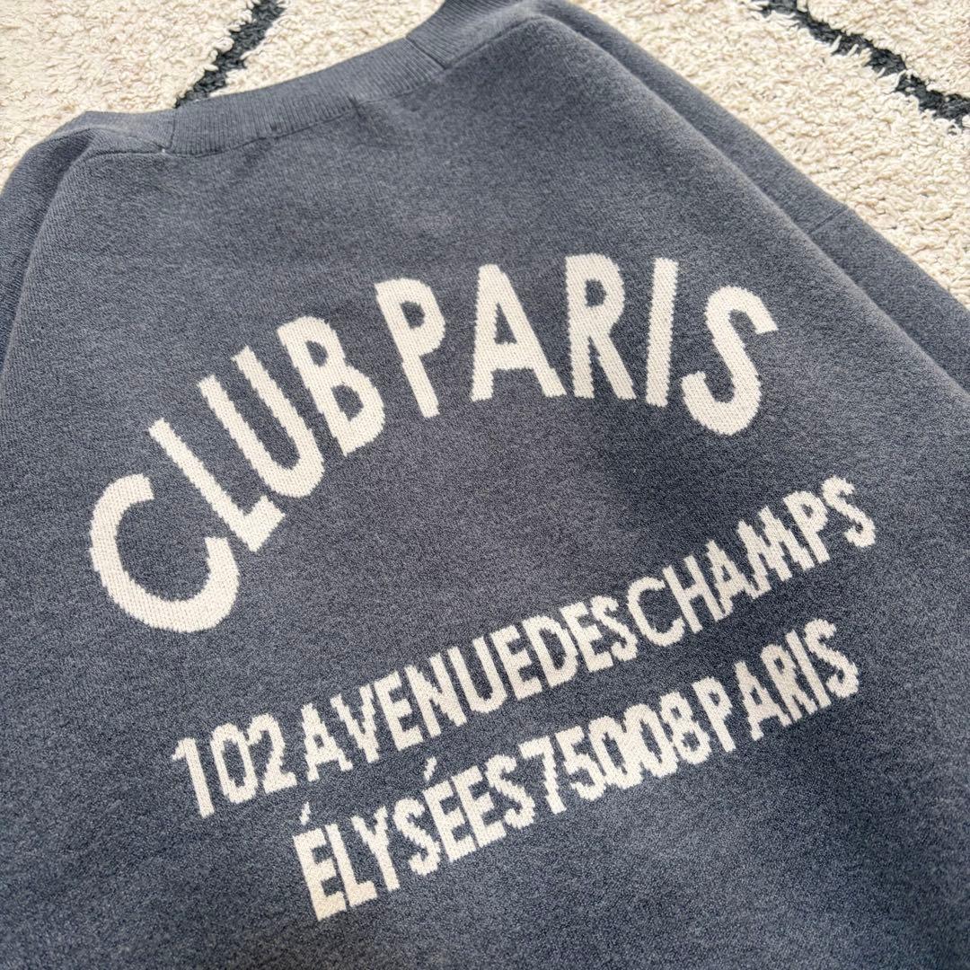 loungedress ラウンジドレス バックロゴカーディガン FREE