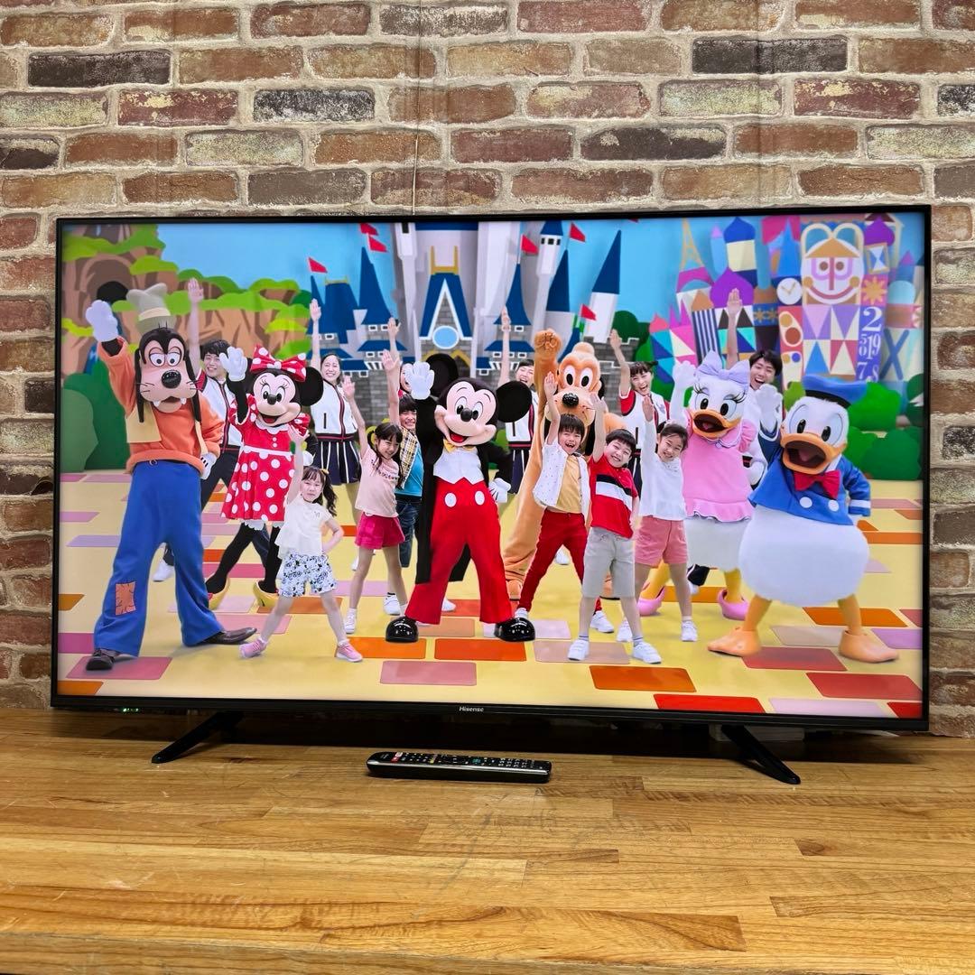 ハイセンス 50V型 液晶テレビ 4Kチューナー内蔵 50E6800 動画アプリ