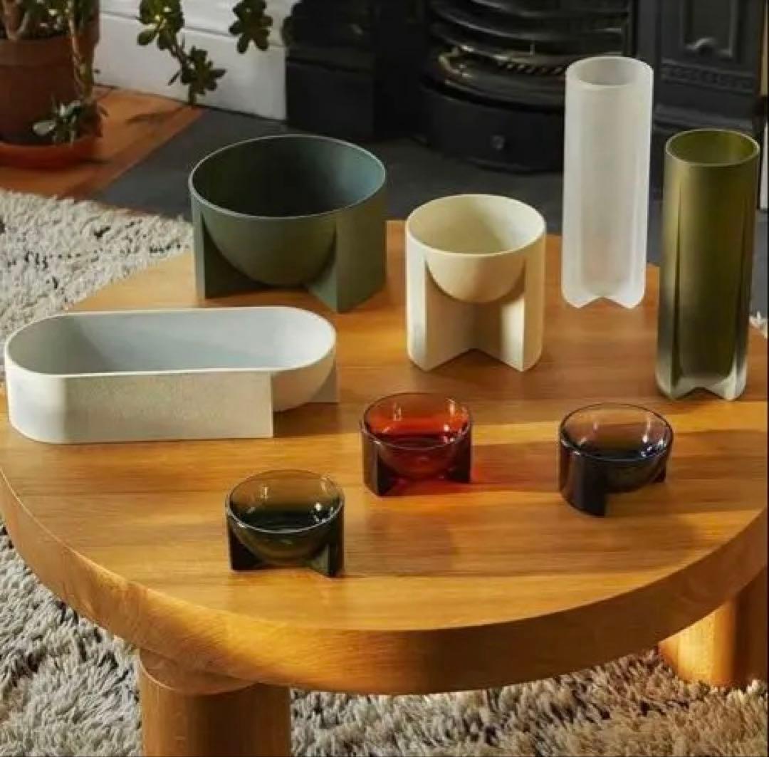  イッタラ　クル　kuru セラミックボウル　モスグリーン