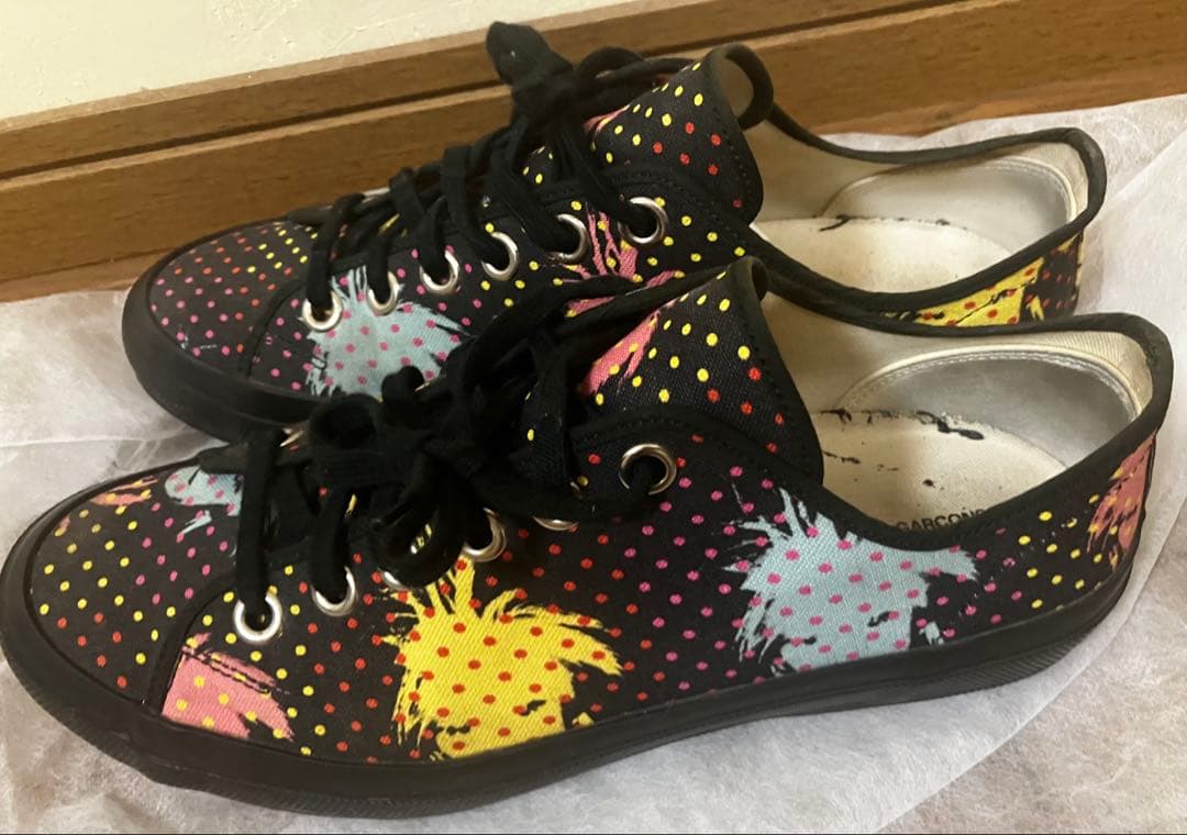 コムデギャルソン2013GW アンディウォーホル スニーカー