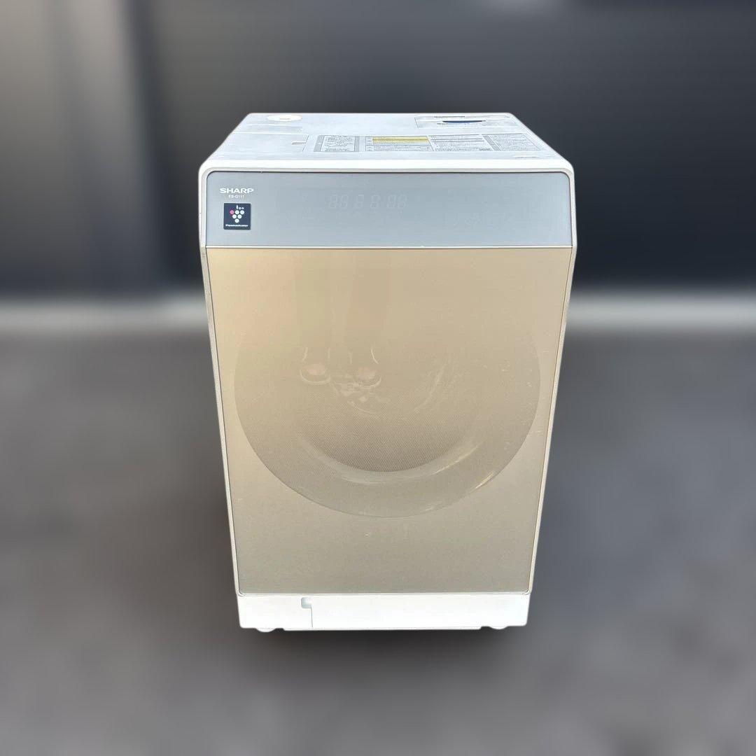 SHARP ドラム式洗濯機 ES-G111-NL 2018年製　ヒートポンプ乾燥