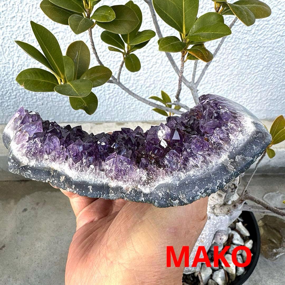 M1863☆アメジストクラスター888g☆ブラジル産☆天然石☆N51207-A