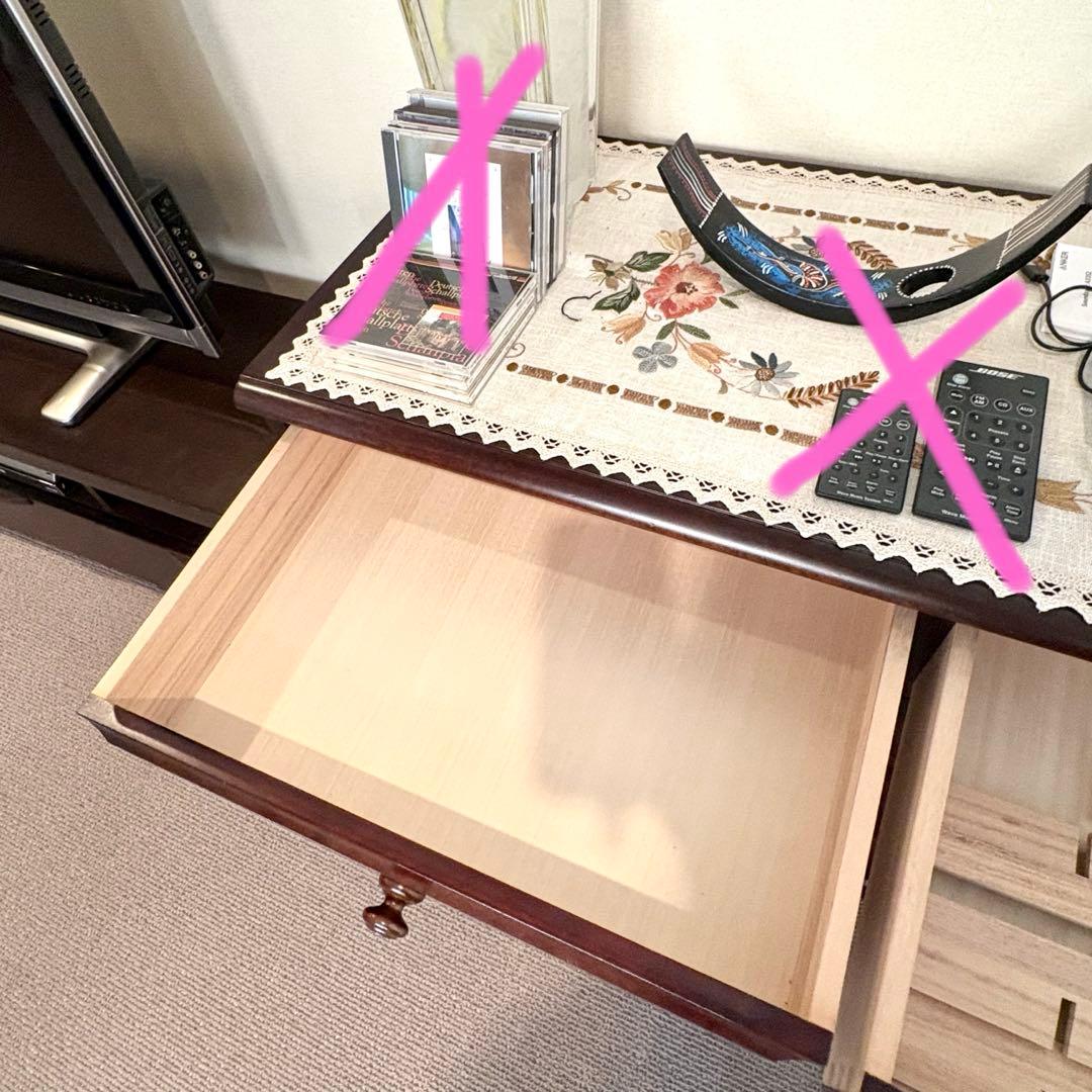 チェスト ダークブラウン たんす 引き出し 4段 木製 木 ウッド 小箪笥