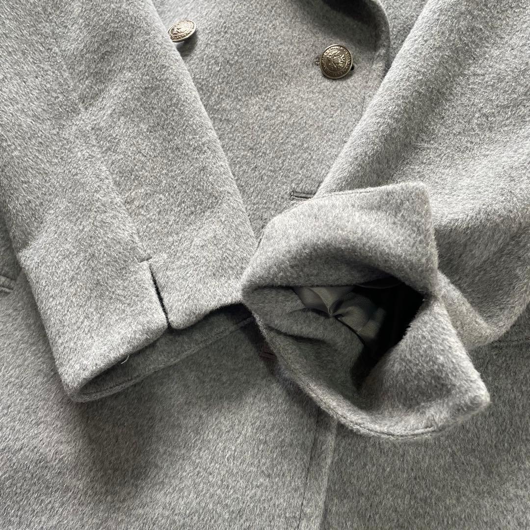 専用　KIYOKO TAKASE アンゴラ　ウール　ダブルコート　ピーコート