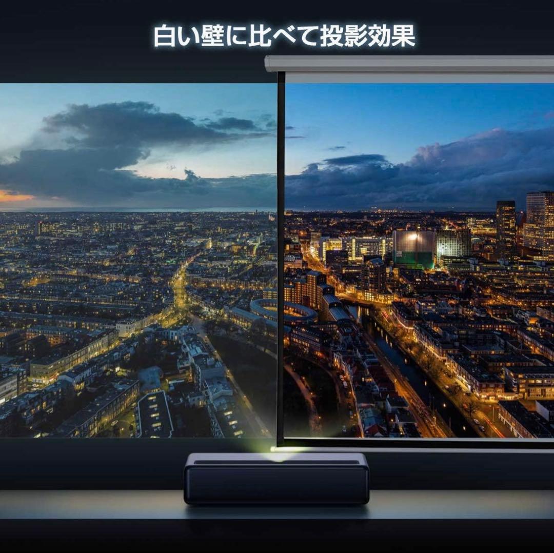 NIERBO 72インチ プロジェクタースクリーン