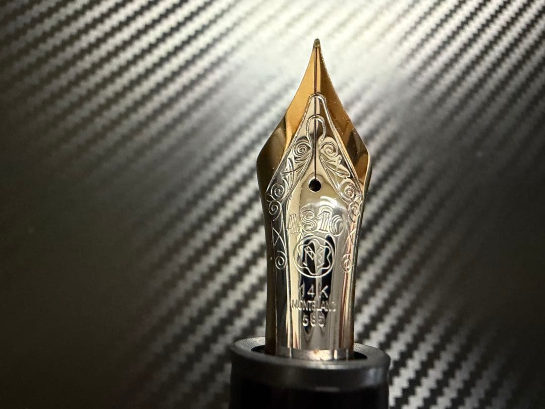 極美品 モンブラン マイスターシュテュック 149 14K 中白 F 万年筆