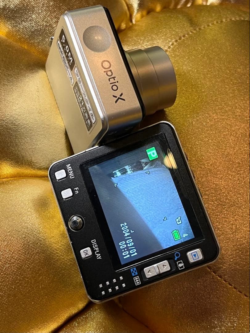 PENTAX Optio X スイバル式 美品 付属品多数