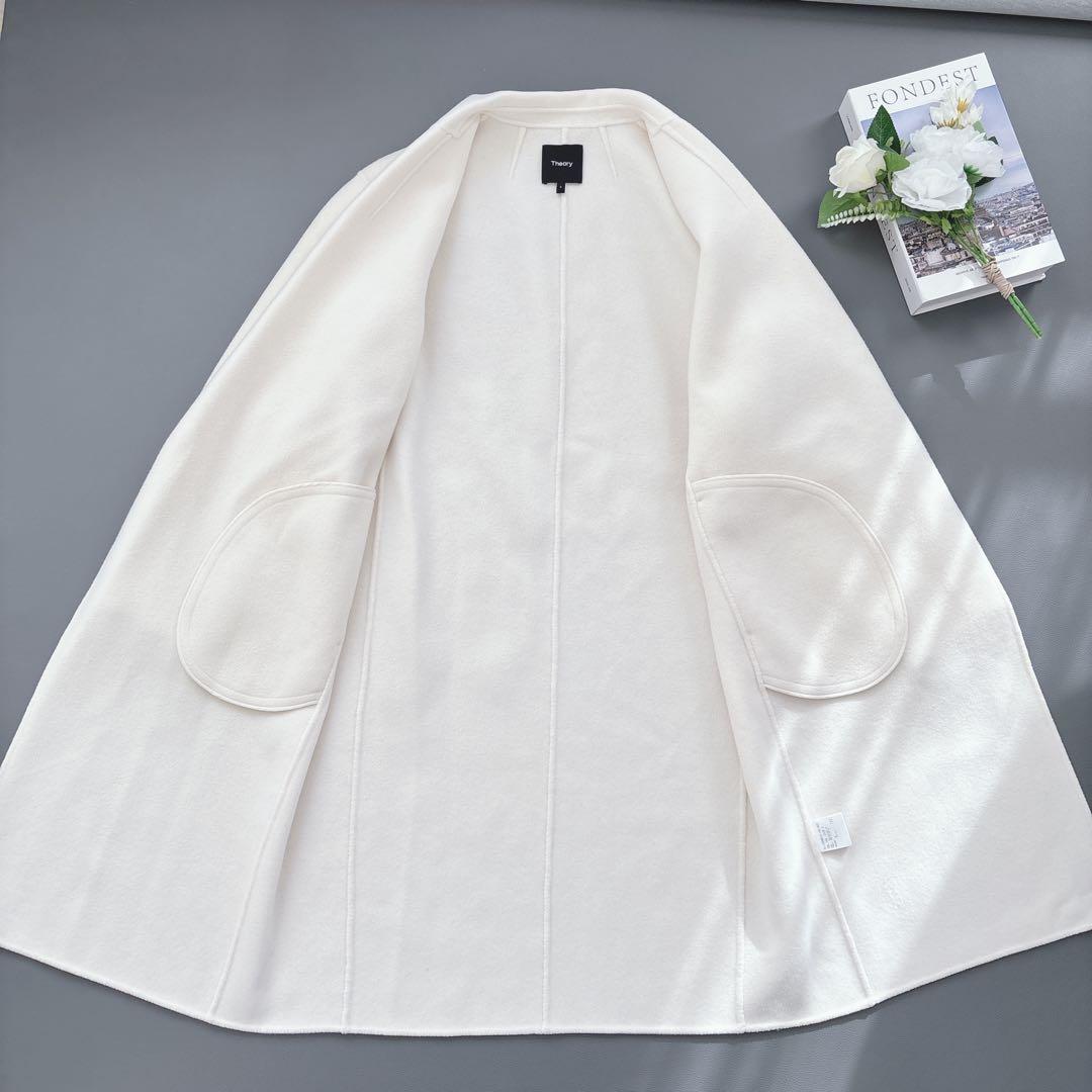 ya-ko♡ 様　23AW セオリー ダブルフェイス ロングコート カシミヤ混