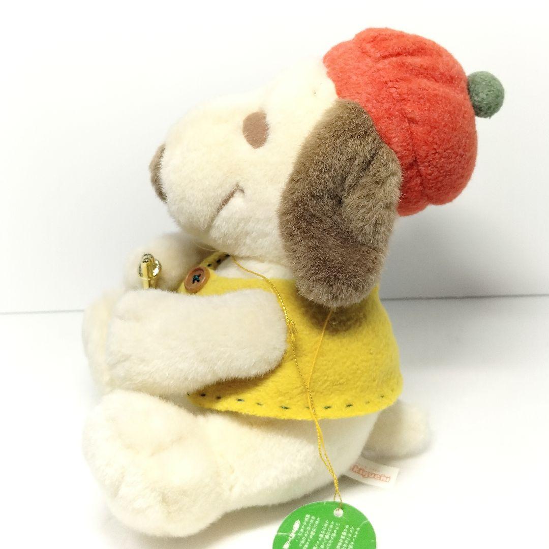 当時物 レア セキグチ スヌーピー カフェオレ ぬいぐるみ オルゴール ホルン