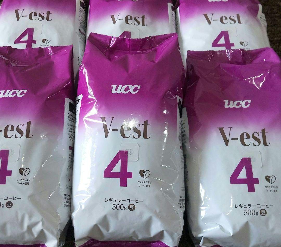 UCCロイヤルブレンド500ｇ×6 V-est 4コーヒー 500g×6 計12