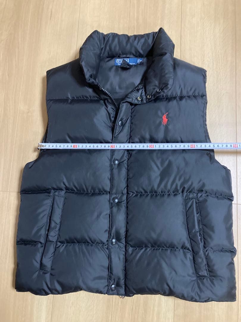 90sPolo Ralph Lauren 黒 ダウンベスト Mサイズ