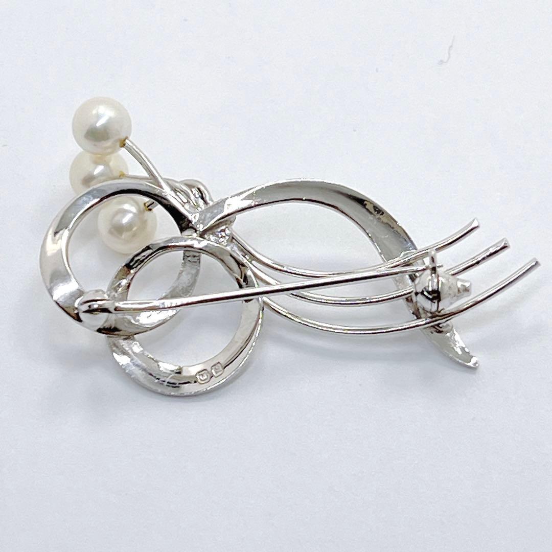極美品✨MIKIMOTO ミキモト アコヤパール　ブローチ　コサージュ