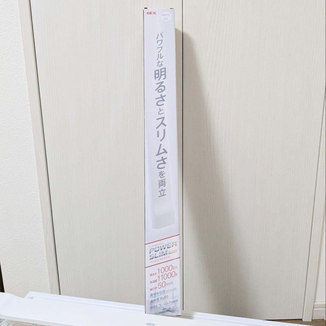 GEX水槽セット 60cmLOW水槽上部フィルター エアーポンプ スリムライト等